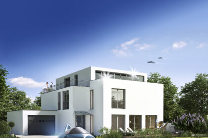 Žaliuojantis fasadas – ne tik estetinė problema, bet ir signalas apie susikaupusius mikroorganizmus, kurie, nesiimant jokių priemonių, apims vis didesnį paviršių.