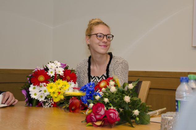 Jaunoji sportininkė O. Baleišytė