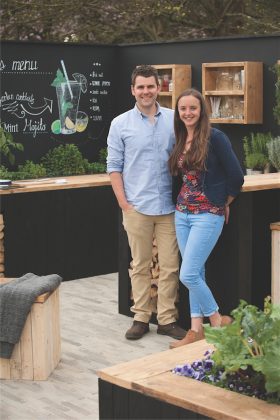 Victoria ir Joe Wade'ai - jauni novatoriški kraštovaizdžio bei sodų dizaineriai.