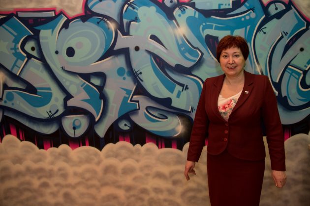 Atviro jaunimo centro direktorė D. Juodelienė teigė, kad galima nuveikti daug, kai visos institucijos dirbs dėl vieno bendro tikslo – jaunų žmonių. T. Šiaudinio nuotr.