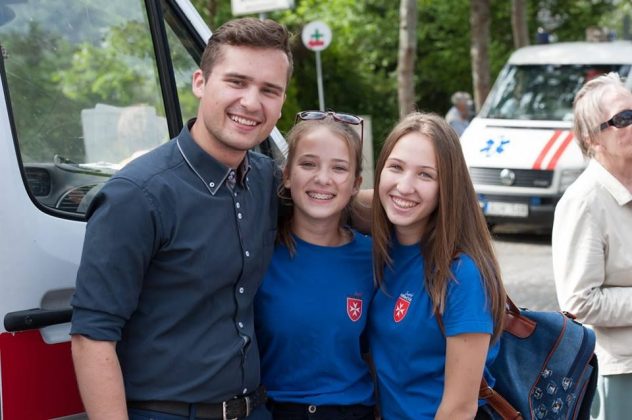 Tik prieš kiek daugiau nei savaitę Jaunųjų maltiečių vadovu tapęs A. Gedminas teigė, kad savanorystė jam parodė, kiek mūsų visuomenėje yra kenčiančių ir vargstančių žmonių, kuriems reikalinga pagalba. Asmeninio albumo nuotr. 