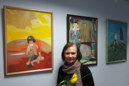 Panevėžio apygardos prokuratūros erdves papuošė ilgametės teisėjos Nijolės Bukauskaitės-Sušinskienės tapybos darbai.