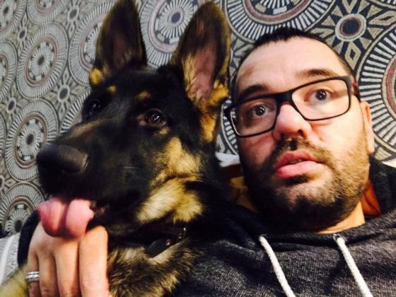 T. Smetonis juokauja, kad visas laisvalaikis skirtas naujajai meilei – vokiečių aviganių veislės kalytei.