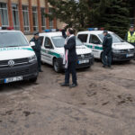 Panevėžio apskrities vyriausiasis policijos komisariatas prieš Velykas sulaukė dovanos – aštuonių naujų automobilių.