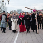 Penktadienio vakarą Senvagę apgaubė malda ir susikaupimas. Čia jau trečią kartą vyko Kryžiaus kelias.