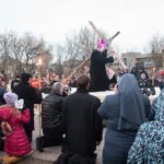 Penktadienio vakarą permainingi orai sujaukė Panevėžio tikinčiųjų planus - neįvyko tradicinis, jau ketvirtą kartą ruoštas Kryžiaus Kelias Senvagėje.