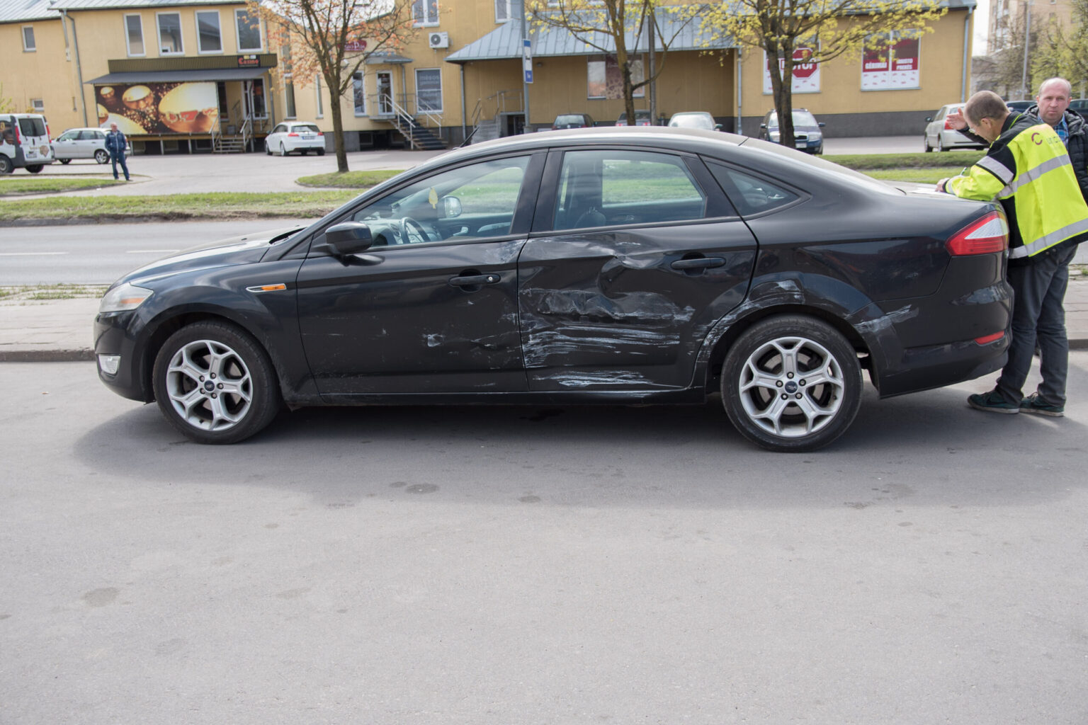 S. Kerbedžio gatvėje eismą stabdė avarija