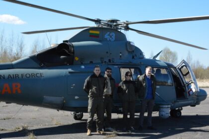 Aplinkos apsaugos departamento Panevėžio agentūros ir kiti specialistai turėjo galimybę Panevėžio rajoną dvi valandas žvalgyti iš paukščio skrydžio.