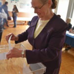 Rinkimų į Seimą Anykščių-Panevėžio rajonų rinkimų apygardoje antrasis turas. M. BLINSTRUBYTĖS nuotr.