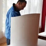 Rinkimų į Seimą Anykščių-Panevėžio rajonų rinkimų apygardoje antrasis turas. M. BLINSTRUBYTĖS nuotr.