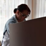 Rinkimų į Seimą Anykščių-Panevėžio rajonų rinkimų apygardoje antrasis turas. M. BLINSTRUBYTĖS nuotr.