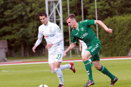 Netikėtumas ketvirtadienio vakarą užfiksuotas A lygos pirmenybėse.