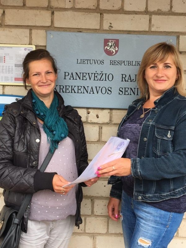 Vaikelio besilaukianti I. Pranckūnaitė, išgirdusi, kad jai dovanojamas butas, gerą naujieną pradžioje palaikė juokais.