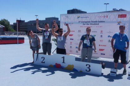 Praėjusią savaitę Brno mieste (Čekija) vyko Europos neįgalaus jaunimo žaidynės. Žaidynėse įvairiose sporto šakose dalyvavo 700 dalyvių iš 16 valstybių.
