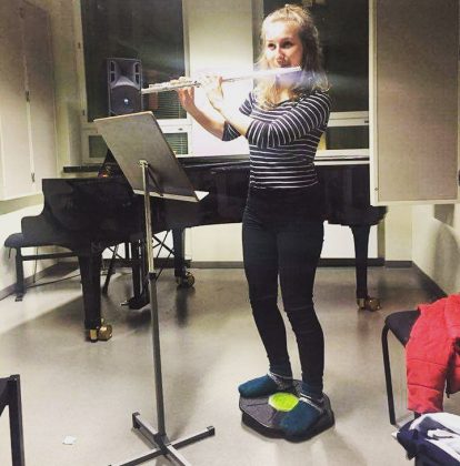 A. Baublinskaitei muzika – neatsiejama gyvenimo dalis, o galimybė ja dalytis su publika yra didžiausias atpildas ir akstinas kūrybiniame kelyje. Asmeninio albumo nuotr.