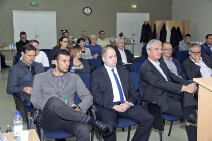 Trečiadienį Panevėžio mokslo ir technologijų parke viešėjo vengrų delegacija, kuri pristatė savo šalies inovacijos pasiekimus.