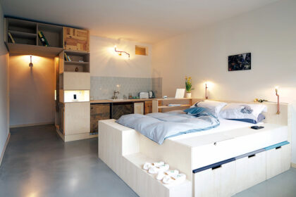 vieno kambario butas