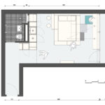 vieno kambario butas