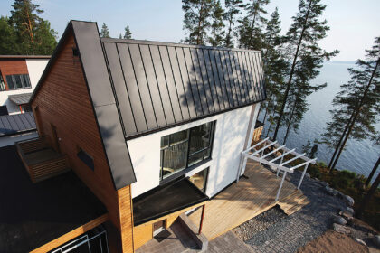 Plieninė stogų danga