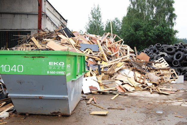 Statybinės atliekos. Surinkimo aikštelė