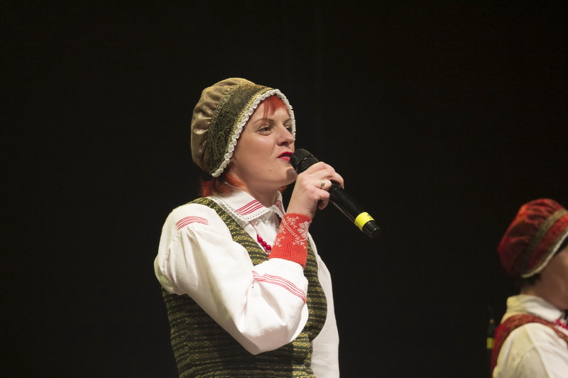 Renginio vedėja Jurga Švagždienė. V. BULAIČIO nuotr.