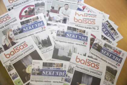 Dienraštis „Sekundė“ bei savaitraštis „Panevėžio balsas“ savo skaitytojams siūlo galimybę kasdien sulaukti laikraščio už mažą kainą.