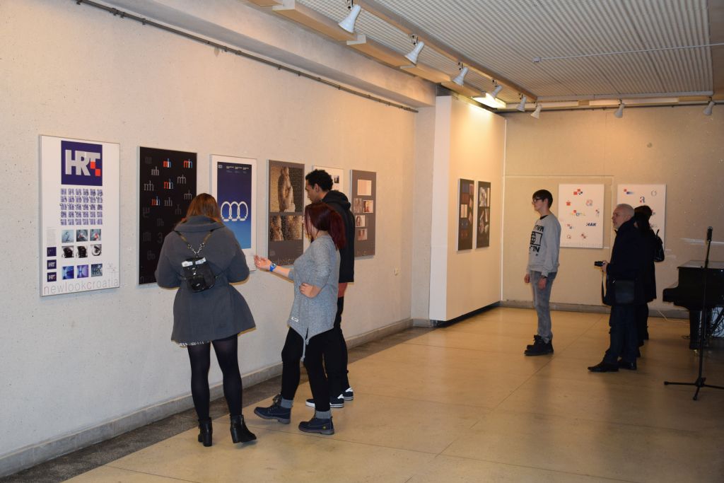 Dailės galerijoje atidaryta kroatų kūrėjo Boris Ljubičić plakatų paroda „New Look Croatia“.