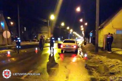 Gruodžio 22 d. 18.11 val. Panevėžyje, Smėlynės g., baltos spalvos automobilis „BMW 525“ partrenkė per nereguliuojamą pėsčiųjų perėją ėjusį pėsčiąjį.
