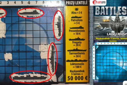Laimėjus nemenką piniginį prizą džiugesio šypseną veide sunku paslėpti. Greičiausiai net ir nesinori. Tą įrodė ir pardavėja iš Šiaulių, žaidime „Battleship“ laimėjusi 50 000 Eur.