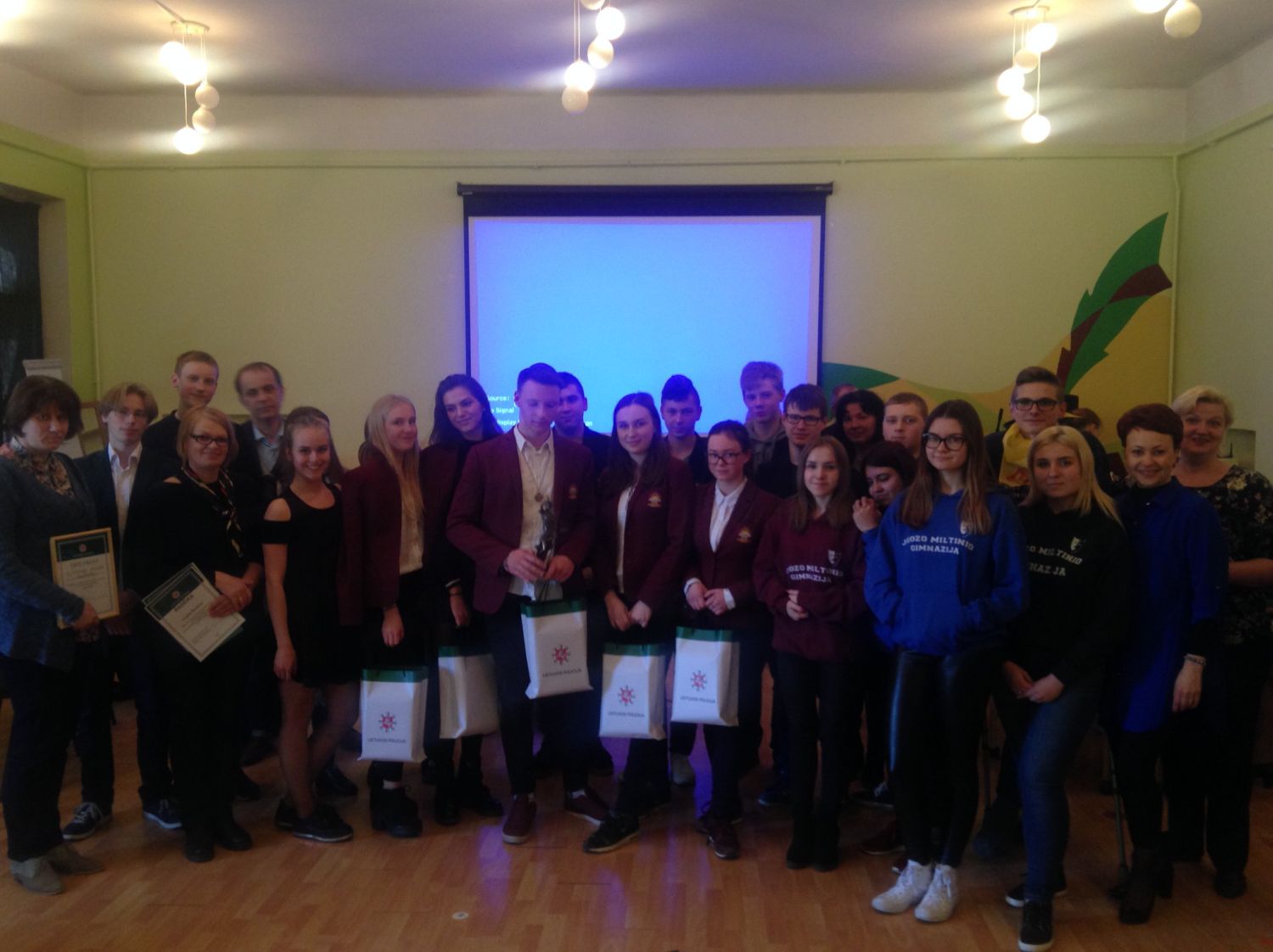 Balandžio 12 dieną Panevėžio atvirame jaunimo centre vyko Panevėžio miesto moksleivių teisinių žinių konkurso „Temidė“ 1-asis etapas.