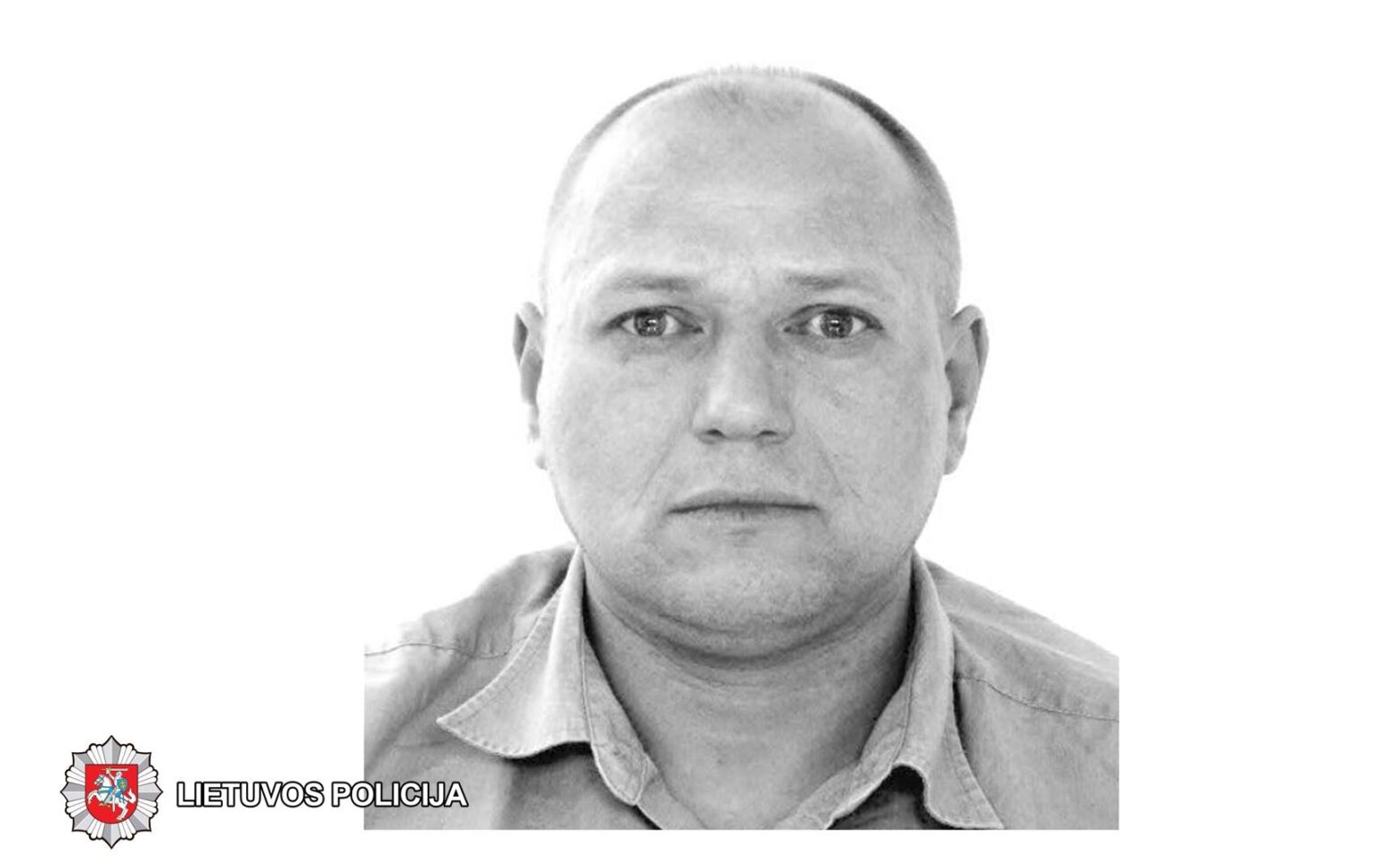 Panevėžio apskrities vyriausiojo policijos komisariato Panevėžio miesto ir rajono policijos komisariatas ieško dingusio be žinios Olego Bagdanovo, gim. 1975 m.