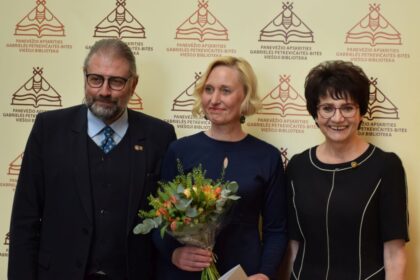 G. Petkevičaitės-Bitės viešojoje bibliotekoje metų nominacijos „Ad astra“ šventėje pagerbti Panevėžio regiono bibliotekų darbuotojų.
