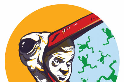 Norisi tikėti, kad Skvernelis slapta yra Pranckiečio gandramintis, kad bent kartais jam gėda už didžiuosius valstiečių paukščius, kurie nesibodi murkdydamiesi purvuose pamokslauti apie švarą.