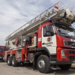 Milžiniškas gaisras Krekenavos seniūnijoje.