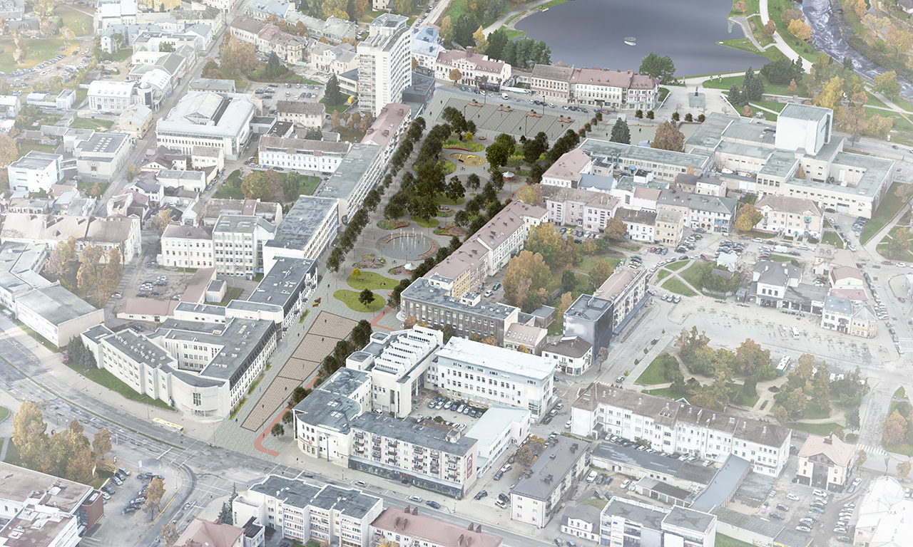 Panevėžio širdyje esanti Laisvės aikštė turėtų atgyti kitokiu veidu: čia neliktų automobilių stovėjimo aikštelės, tačiau atsirastų kur kas daugiau erdvės susitikimams ir renginiams.