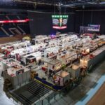 Tarsi pagal užsakymą Panevėžį nuklojęs sniegas pradžiugino susirinkusiuosius į „Cido“ arenoje vykstančią tradicinę Kalėdinę mugę.