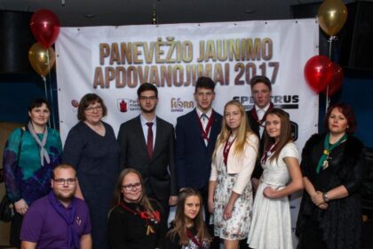 Jau šiandien Panevėžio savivaldybės jaunimo reikalų taryba, administracija, Panevėžio jaunimo organizacijų sąjunga „Apskritasis stalas“ paskelbs jaunimo aktyviuosius 8 nominacijose.