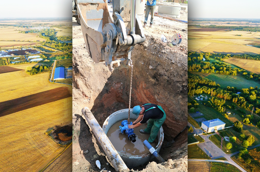 Įgyvendinant investicinį projektą „Geriamojo vandens tiekimo ir nuotekų tvarkymo sistemų renovavimas ir plėtra Panevėžio mieste ir rajone“, 2018 metų pabaigoje užbaigti vandentiekio ir nuotekų tinklų plėtros darbai sodų bendrijose „Šermutas“ ir „Klevas“ bei kai kuriose Panevėžio gatvėse.