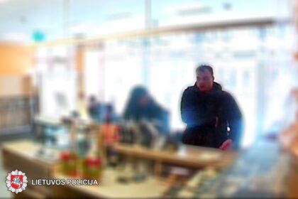 2019-02-13 14 val. Panevėžyje, Aukštaičių g., kavinėje, nenustatytas asmuo pavogė vyrišką rankinę. Nuostolis – 145 eurai.