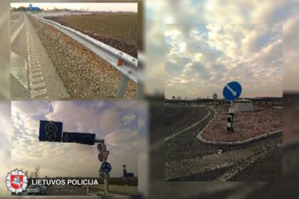 2019-02-15 – 2019-02-27 Panevėžio r., kelyje A-17, 19 km. – 20 km. apgadinti kelio atitvarai ir ženklai. Juos apgadinusio automobilio vairuotojas iš eismo įvykio vietos pasitraukė.