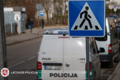 2019-03-12 7.30 val. Panevėžyje, Nemuno g. ir Zikaro g. sankryžoje, pėsčiųjų perėjoje pertrenkta pėsčioji.