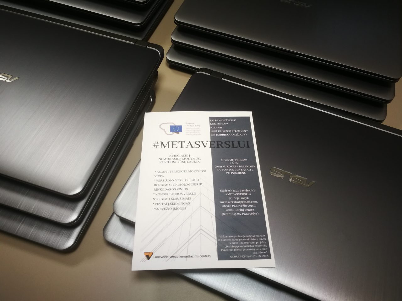 Panevėžio verslo konsultacinis centras pristato neformalius mokymus #METASVERSLUI ir kviečia darbingo amžiaus, niekur nesimokančius ir nedirbančius, taip pat neregistruotus Užimtumo tarnyboje Panevėžio miesto gyventojus, kurie galvoja apie nuosavą verslą.