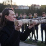 Didžiojo penktadienio vakarą Kryžiaus kelio eisena Senvagėje rengiama nuo 2015-ųjų. M. GARUCKO nuotr.