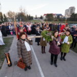 Didžiojo penktadienio vakarą Kryžiaus kelio eisena Senvagėje rengiama nuo 2015-ųjų. M. GARUCKO nuotr.