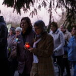 Didžiojo penktadienio vakarą Kryžiaus kelio eisena Senvagėje rengiama nuo 2015-ųjų. M. GARUCKO nuotr.