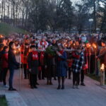 Didžiojo penktadienio vakarą Kryžiaus kelio eisena Senvagėje rengiama nuo 2015-ųjų. M. GARUCKO nuotr.