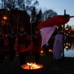 Didžiojo penktadienio vakarą Kryžiaus kelio eisena Senvagėje rengiama nuo 2015-ųjų. M. GARUCKO nuotr.