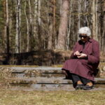 Panevėžiečiai Kryžiaus kelią tradiciškai pradėjo Berčiūnuose. M. GARUCKO nuotr.