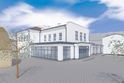 Panevėžio miesto savivaldybė visuomenei susipažinti teikia būsimo autobusų stoties pastato, jį keičiant į administracinės paskirties, projektines vizualizacijas. Jas parengė UAB „Projektų ekspertai“.