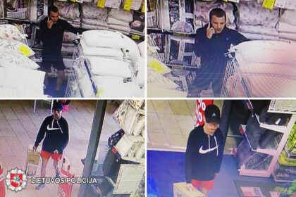 2019-08-01 17.30 val. Panevėžyje, Savitiškio g., iš parduotuvės nenustatyti asmenys pavogė įvairių prekių. Nuostolis – 198 eurai.